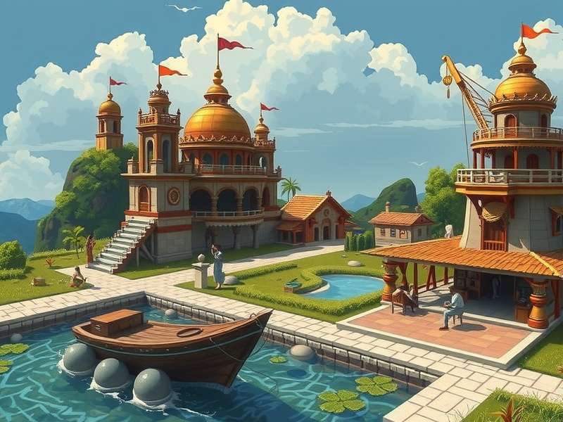 Colorful Azul game tiles arranged in a mosaic pattern