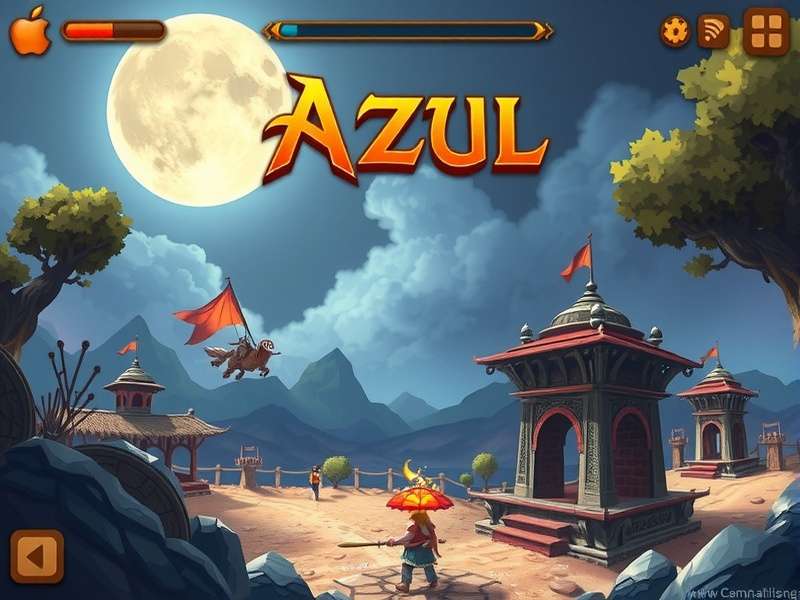 Azul board game digital adaptation on iPhone and iPad screens