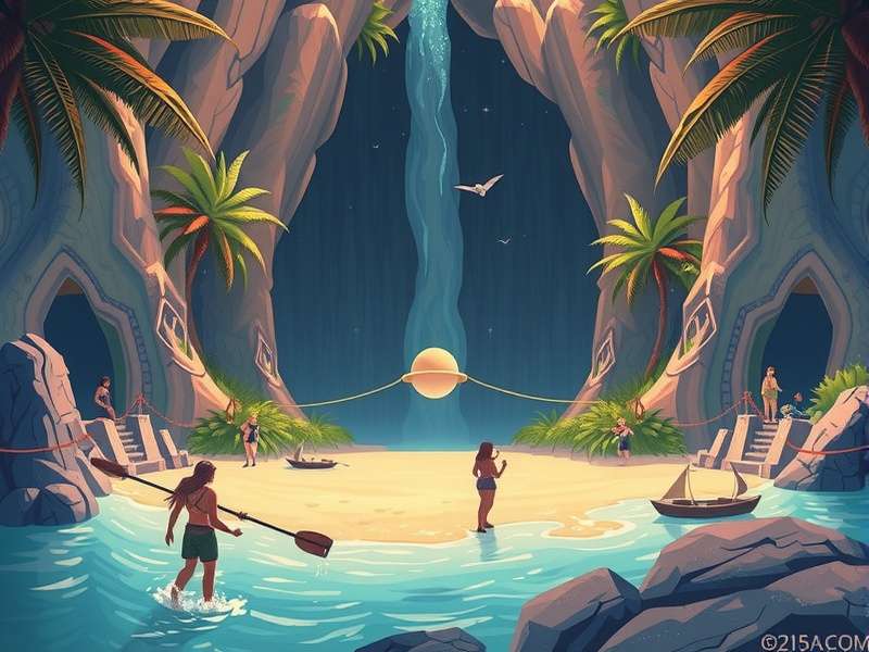 A detailed view of an Azul board mid-game with colorful tiles placed