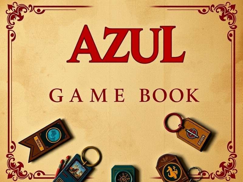 Complete Azul board game setup with tiles and player boards