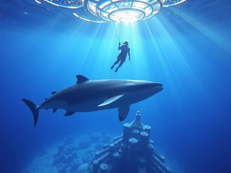 Blue Whale and Azul Game Tiles