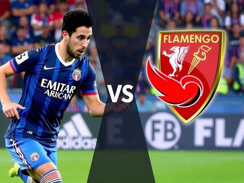 Dynamic soccer match scene depicting a tactical clash