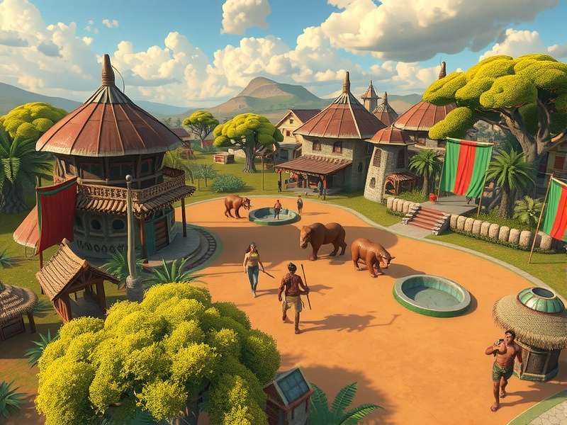 Competitive Azul tournament with players intensely strategizing