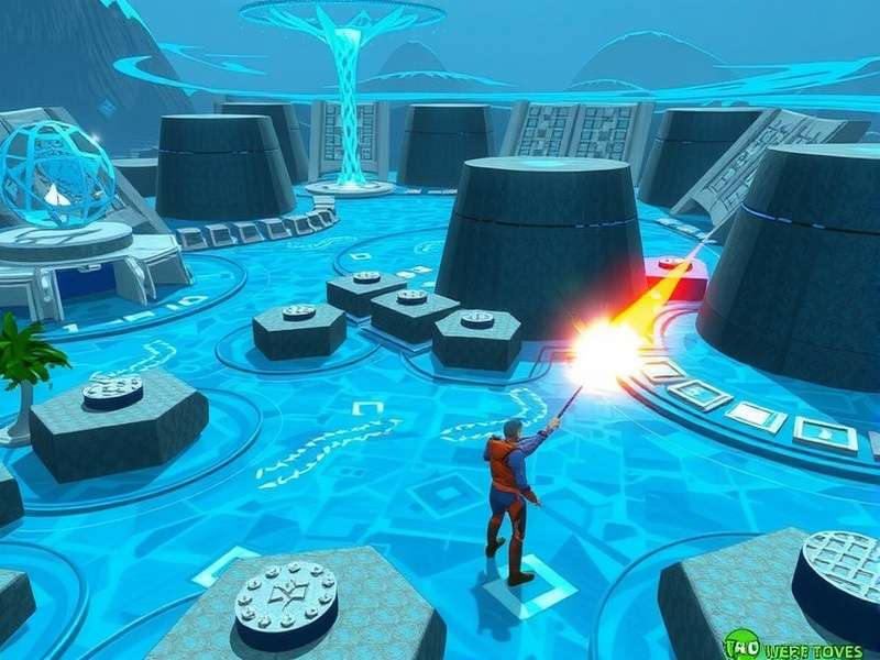 Close-up of beautiful blue and white Azul game tiles arranged in a pattern