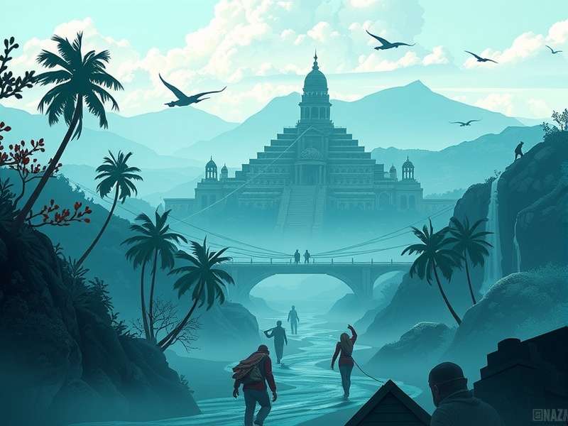 Colorful Azul game tiles arranged in a strategic pattern on a wooden board