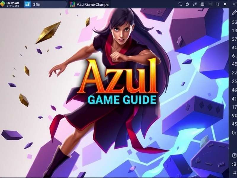 Colorful Azul game tiles arranged in a strategic pattern on a player board