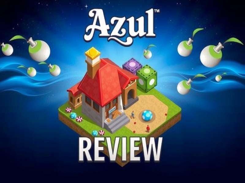 A beautifully arranged Azul game board with colorful tiles during mid-game