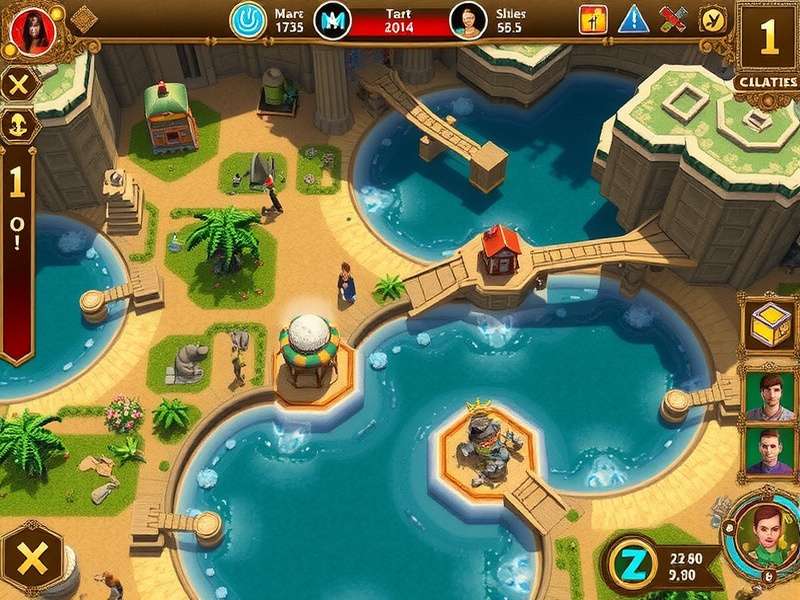 Azul board game setup with colorful tiles during mid-game