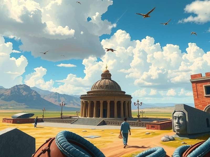 Colorful Azul game tiles arranged in a pattern on a wooden table