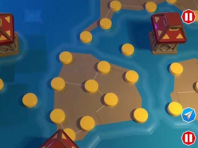 Azul Escuro game board with blue tiles arranged in strategic pattern