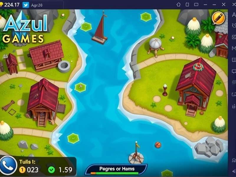 Azul board game setup showing strategic tile placement