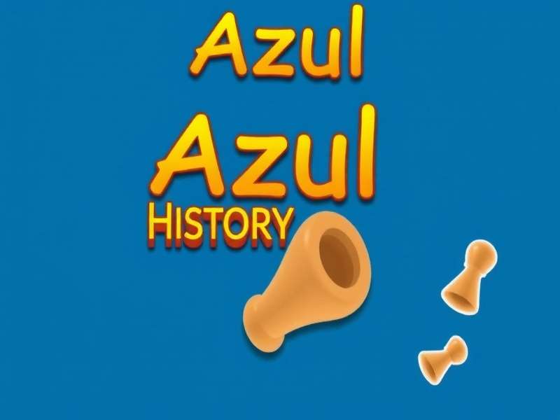 Close-up of colorful Azul game tiles arranged in a pattern