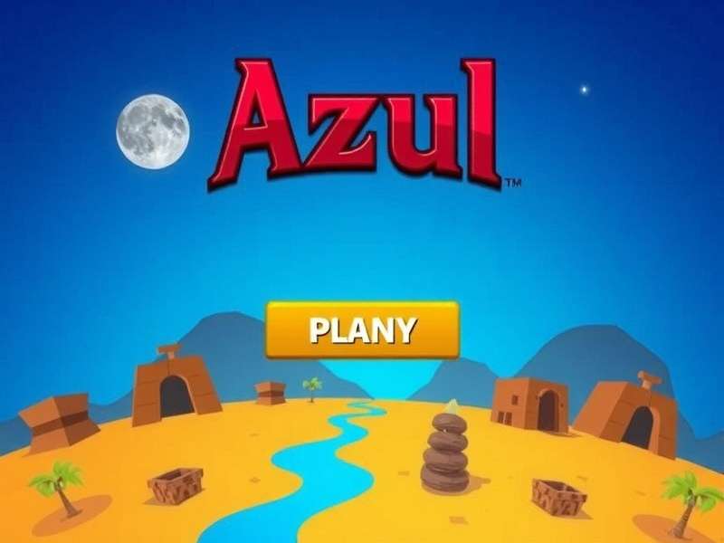 Azul board game setup with colorful tiles, palace boards, and scoring tokens — a visual guide for Azul game reviews