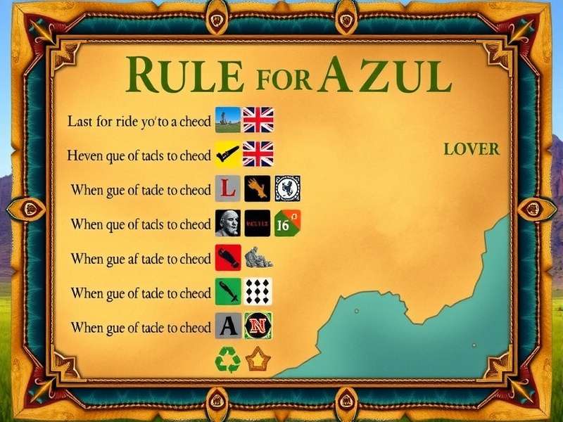 Azul board game tiles arranged on a factory display with player boards in the background