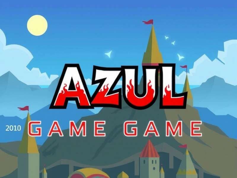 Azul board game tiles and components arranged on a wooden table
